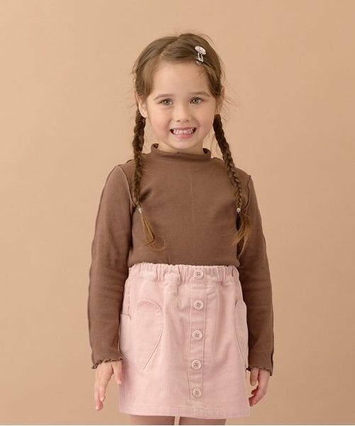 Lycee mine / リセマイン Tシャツ | タートルネック（コゲ茶）