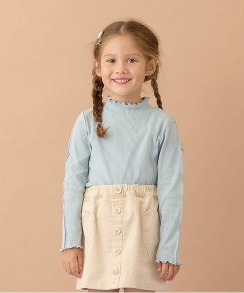 Lycee mine / リセマイン Tシャツ | タートルネック（ブルー グレー）