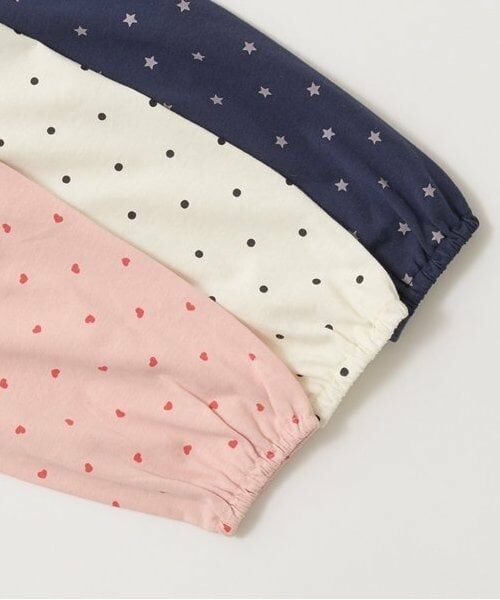 Lycee mine / リセマイン Tシャツ | 【型崩れしないやわらかコットン】フリル付きボリュームスリーブ総柄Tシャツ | 詳細6