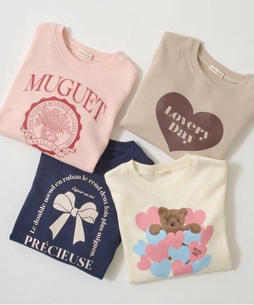 Lycee mine / リセマイン スウェット | 【万能アイテム】選べる７デザインプリントスウェット | 詳細4