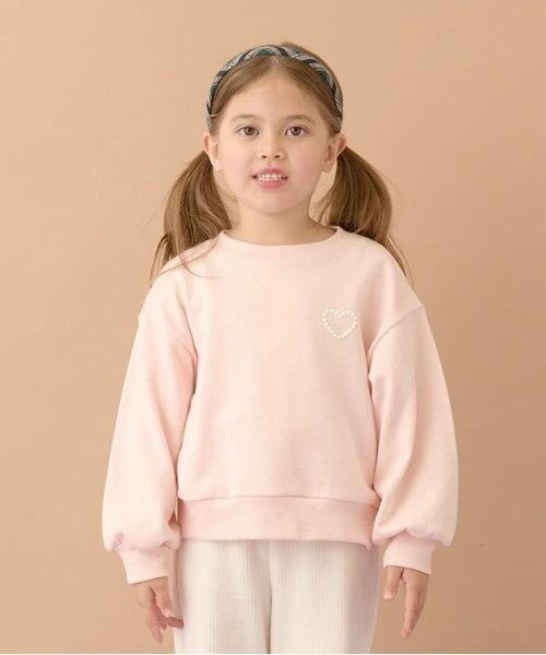 Lycee mine / リセマイン スウェット | 【万能アイテム】ワンポイントスウェット（ピンク）