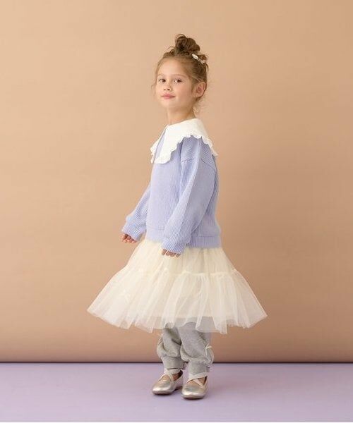 Lycee mine / リセマイン スウェット | 【ふわふワッフル】フリル衿付きトップス | 詳細14