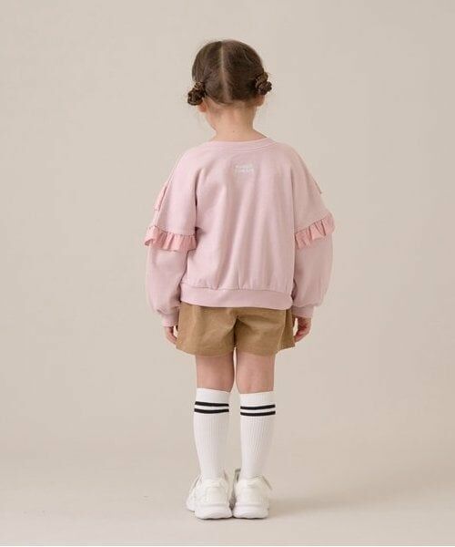 Lycee mine / リセマイン スウェット | 【毛玉バイバイ裏毛】【どちらが前でもOK!】フリルスウェット | 詳細10