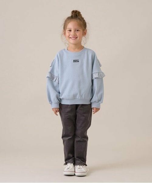 Lycee mine / リセマイン スウェット | 【毛玉バイバイ裏毛】【どちらが前でもOK!】フリルスウェット | 詳細14