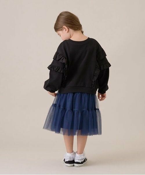 Lycee mine / リセマイン スウェット | 【毛玉バイバイ裏毛】【どちらが前でもOK!】フリルスウェット | 詳細18