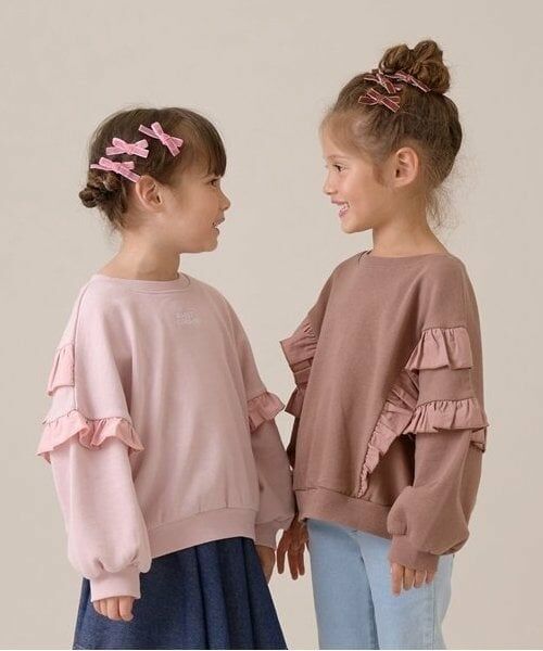 Lycee mine / リセマイン スウェット | 【毛玉バイバイ裏毛】【どちらが前でもOK!】フリルスウェット | 詳細19