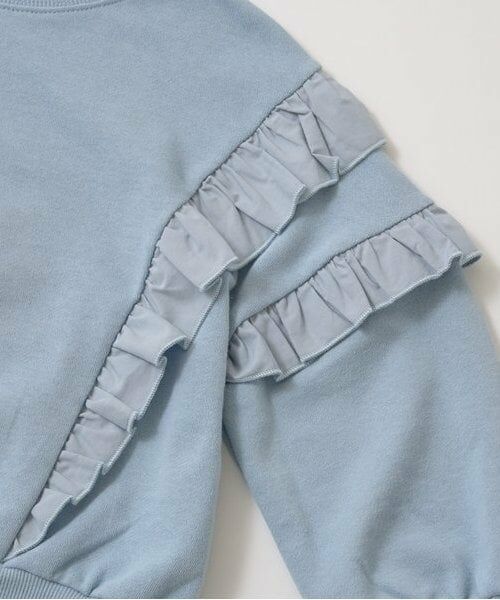 Lycee mine / リセマイン スウェット | 【毛玉バイバイ裏毛】【どちらが前でもOK!】フリルスウェット | 詳細4