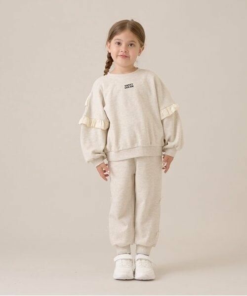 Lycee mine / リセマイン スウェット | 【毛玉バイバイ裏毛】【どちらが前でもOK!】フリルスウェット | 詳細8