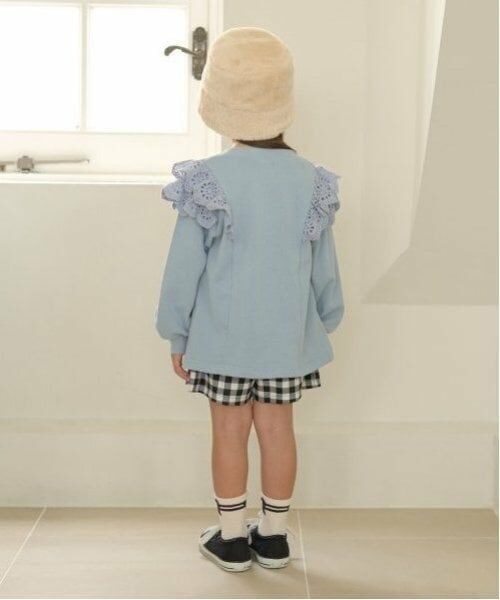 Lycee mine / リセマイン スウェット | 【毛玉バイバイ裏毛】コットンレース付きAラインスウェット | 詳細13