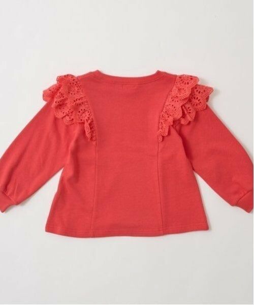 Lycee mine / リセマイン スウェット | 【毛玉バイバイ裏毛】コットンレース付きAラインスウェット | 詳細3