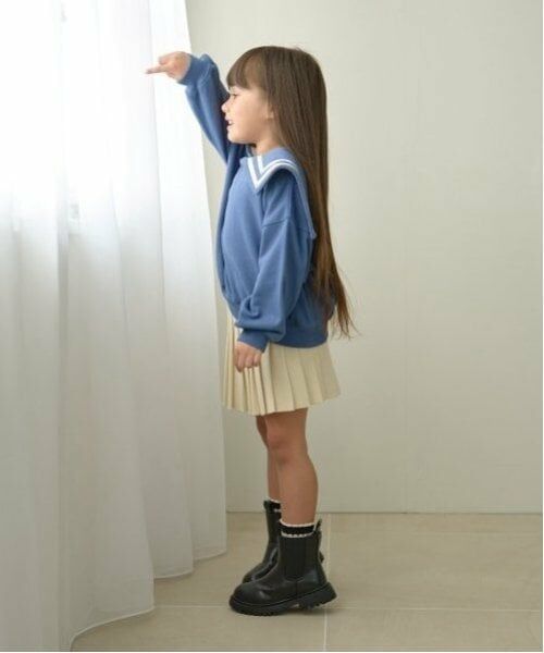 Lycee mine / リセマイン スウェット | 【毛玉バイバイ裏毛】セーラーカラースウェット | 詳細13