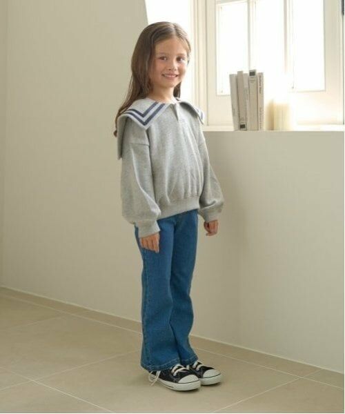 Lycee mine / リセマイン スウェット | 【毛玉バイバイ裏毛】セーラーカラースウェット | 詳細15