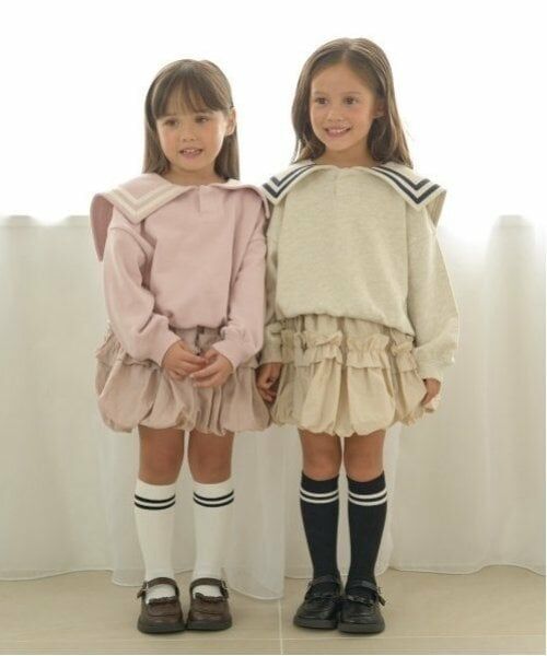 Lycee mine / リセマイン スウェット | 【毛玉バイバイ裏毛】セーラーカラースウェット | 詳細19