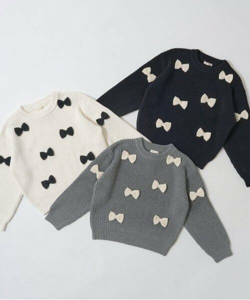 Lycee mine / リセマイン ニット・セーター | リボン付きセーター | 詳細1