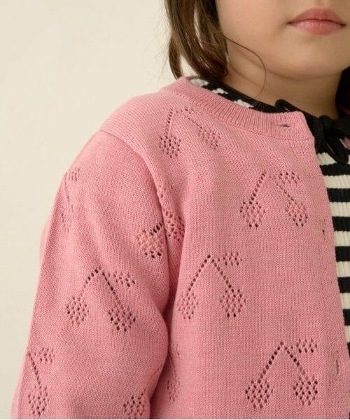 Lycee mine / リセマイン カーディガン・ボレロ | チェリー柄編みカーディガン | 詳細11