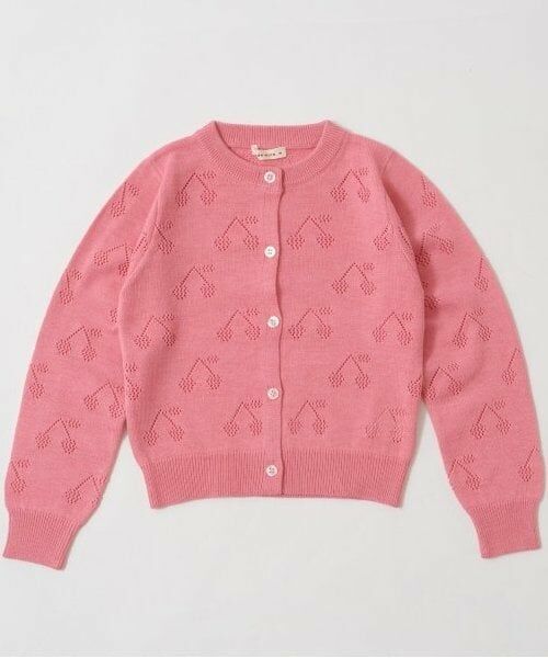 Lycee mine / リセマイン カーディガン・ボレロ | チェリー柄編みカーディガン | 詳細2