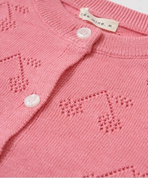 Lycee mine / リセマイン カーディガン・ボレロ | チェリー柄編みカーディガン | 詳細4