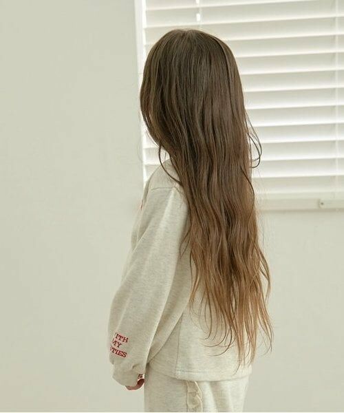 Lycee mine / リセマイン スウェット | 【毛玉バイバイ裏起毛裏毛】ハート刺しゅうボリュームスリーブスウェット | 詳細8