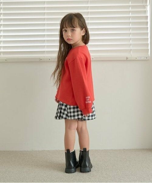 Lycee mine / リセマイン スウェット | 【毛玉バイバイ裏起毛裏毛】ハート刺しゅうボリュームスリーブスウェット | 詳細9