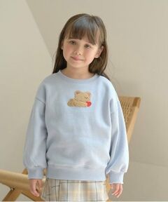 Lycee mine / リセマイン スウェット | 【毛玉バイバイ裏起毛裏毛】サガラ刺しゅうスウェット