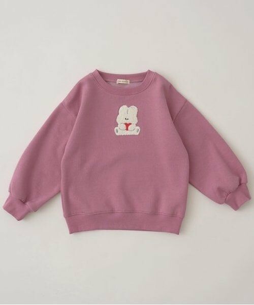 Lycee mine / リセマイン スウェット | 【毛玉バイバイ裏起毛裏毛】サガラ刺しゅうスウェット | 詳細2