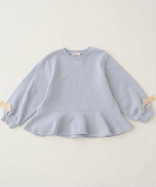 Lycee mine / リセマイン スウェット | 【毛玉バイバイ裏起毛裏毛】アソートリボン付きガーリートップス | 詳細5