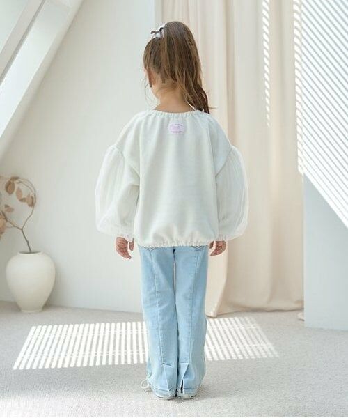 Lycee mine / リセマイン スウェット | 【裏起毛裏毛】ぷっくりシルエットチュール袖プルオーバー | 詳細10