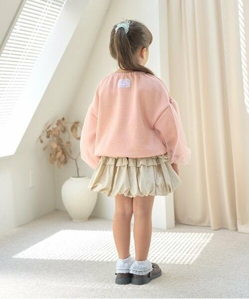 Lycee mine / リセマイン スウェット | 【裏起毛裏毛】ぷっくりシルエットチュール袖プルオーバー | 詳細14