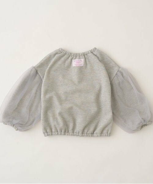 Lycee mine / リセマイン スウェット | 【裏起毛裏毛】ぷっくりシルエットチュール袖プルオーバー | 詳細3