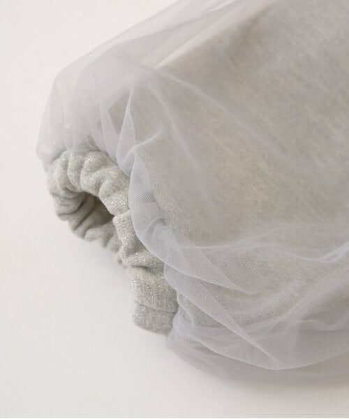 Lycee mine / リセマイン スウェット | 【裏起毛裏毛】ぷっくりシルエットチュール袖プルオーバー | 詳細4