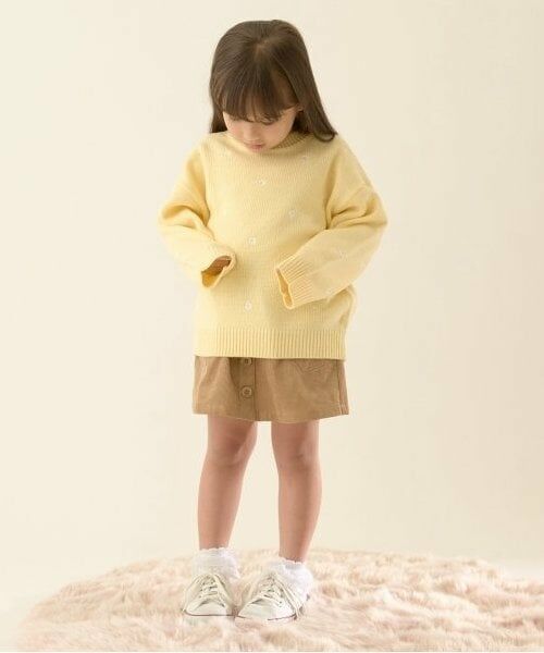 Lycee mine / リセマイン ニット・セーター | ハート&フラワー総柄刺しゅうアソートセーター | 詳細13