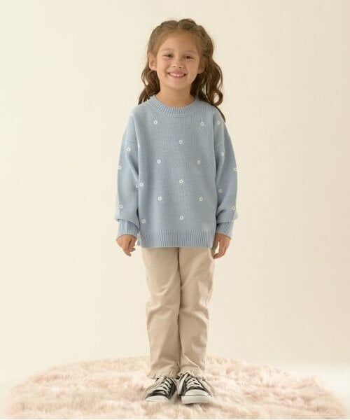 Lycee mine / リセマイン ニット・セーター | ハート&フラワー総柄刺しゅうアソートセーター | 詳細15