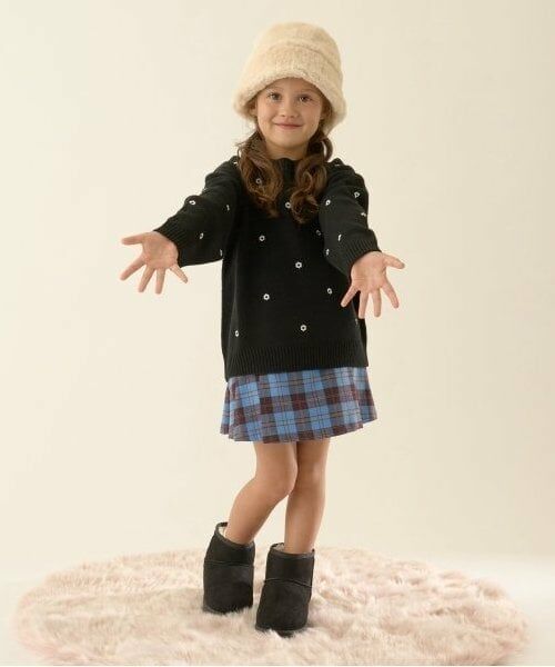 Lycee mine / リセマイン ニット・セーター | ハート&フラワー総柄刺しゅうアソートセーター | 詳細17