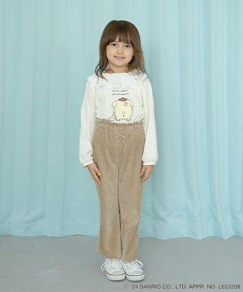 Lycee mine / リセマイン Tシャツ | 【サンリオキャラクターズ】【どちらが前でもOK!】シアー衿付きAラインプリントTシャツ | 詳細8