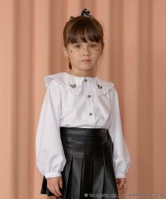 Lycee mine / リセマイン シャツ・ブラウス | 【サンリオキャラクターズ】クロミフリル衿ブラウス&リボンヘアゴムセット