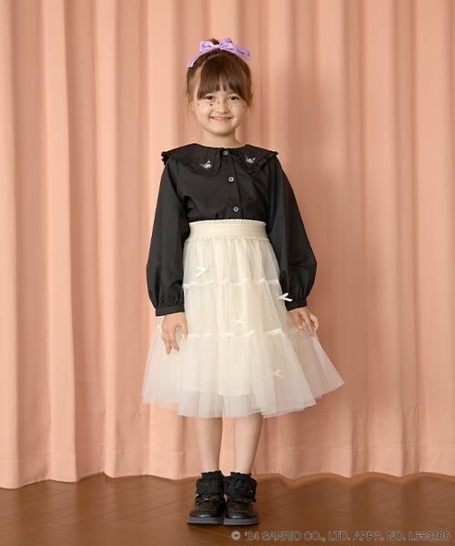 Lycee mine / リセマイン シャツ・ブラウス | 【サンリオキャラクターズ】クロミフリル衿ブラウス&リボンヘアゴムセット | 詳細14