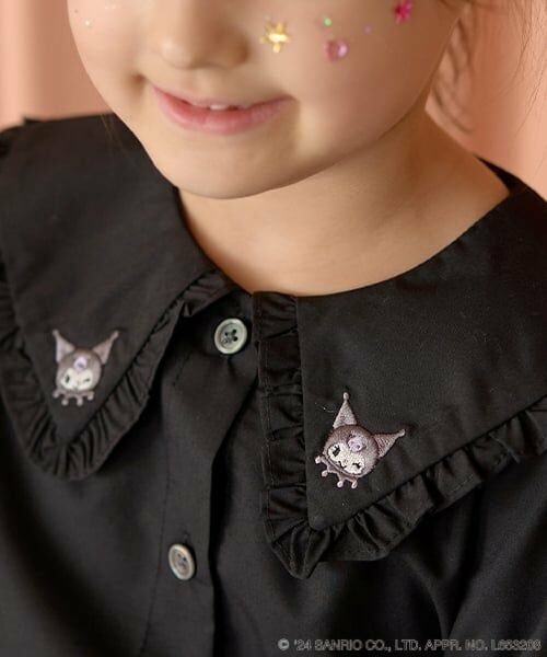 Lycee mine / リセマイン シャツ・ブラウス | 【サンリオキャラクターズ】クロミフリル衿ブラウス&リボンヘアゴムセット | 詳細16