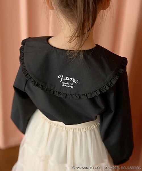Lycee mine / リセマイン シャツ・ブラウス | 【サンリオキャラクターズ】クロミフリル衿ブラウス&リボンヘアゴムセット | 詳細17