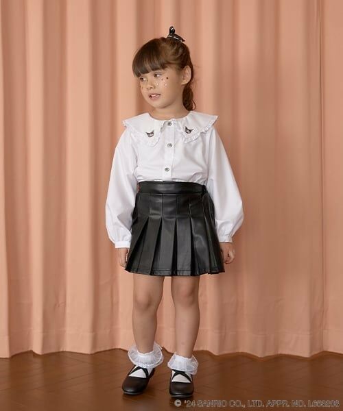 Lycee mine / リセマイン シャツ・ブラウス | 【サンリオキャラクターズ】クロミフリル衿ブラウス&リボンヘアゴムセット | 詳細8