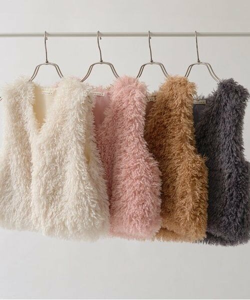 Lycee mine / リセマイン ダウンジャケット・ベスト | 【ふわふわやわらか】ファーベスト | 詳細1