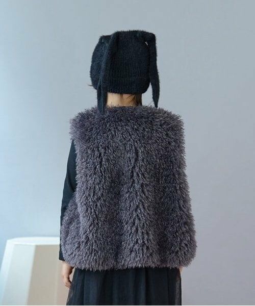 Lycee mine / リセマイン ダウンジャケット・ベスト | 【ふわふわやわらか】ファーベスト | 詳細14