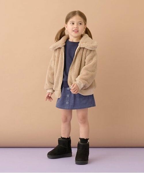 Lycee mine / リセマイン ブルゾン | 【万能アウター】丸衿ボアブルゾン | 詳細11