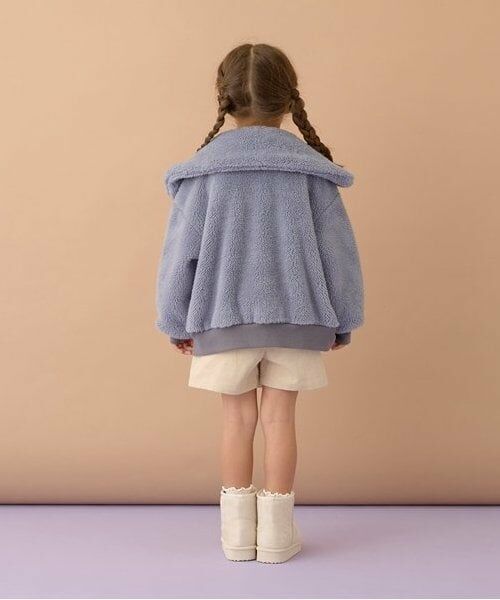 Lycee mine / リセマイン ブルゾン | 【万能アウター】丸衿ボアブルゾン | 詳細13