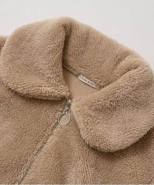 Lycee mine / リセマイン ブルゾン | 【万能アウター】丸衿ボアブルゾン | 詳細4