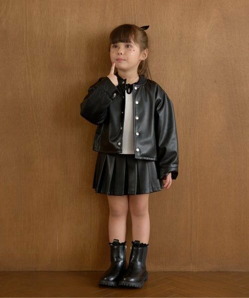 Lycee mine / リセマイン ブルゾン | 【やわらか合皮】ブルゾン | 詳細1
