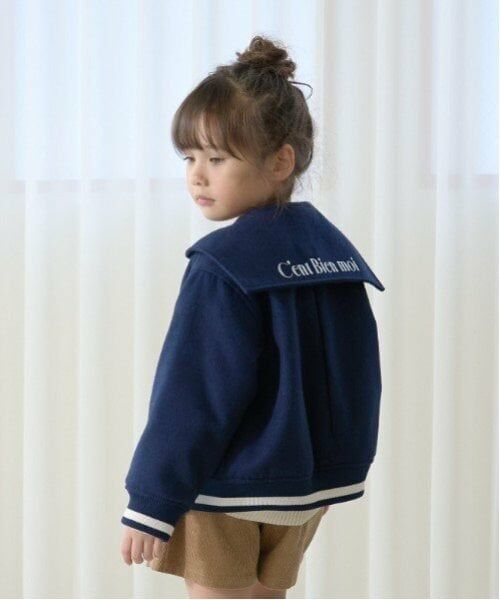 Lycee mine / リセマイン ブルゾン | セーラカラースタジャン（紺）