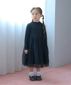 Lycee mine / リセマイン ミニ丈・ひざ丈ワンピース | チュールドッキングワンピース