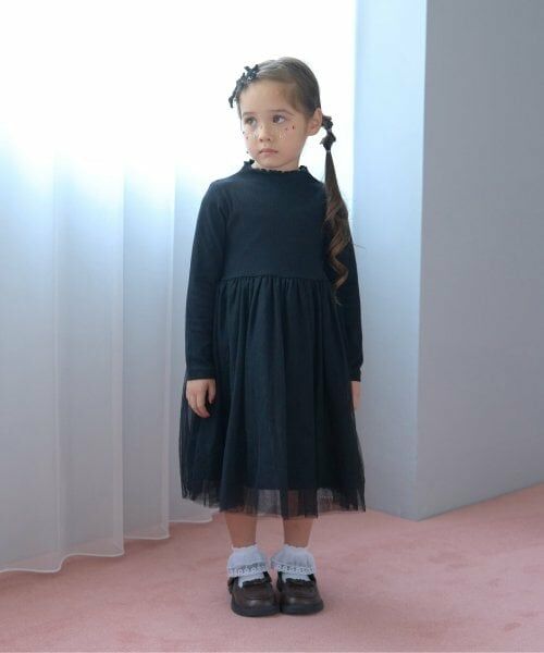 Lycee mine / リセマイン ミニ丈・ひざ丈ワンピース | チュールドッキングワンピース | 詳細12