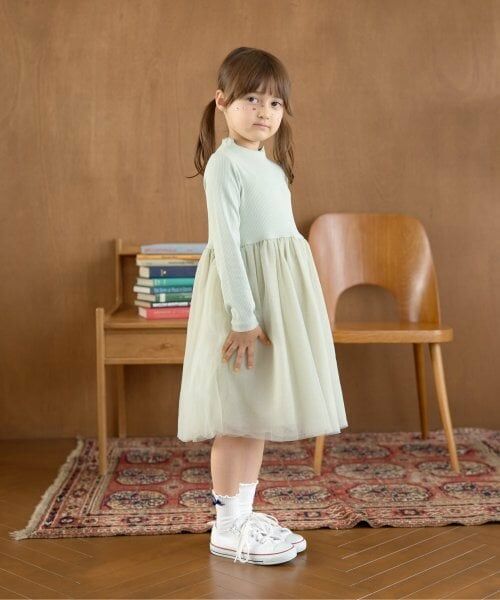 Lycee mine / リセマイン ミニ丈・ひざ丈ワンピース | チュールドッキングワンピース | 詳細2