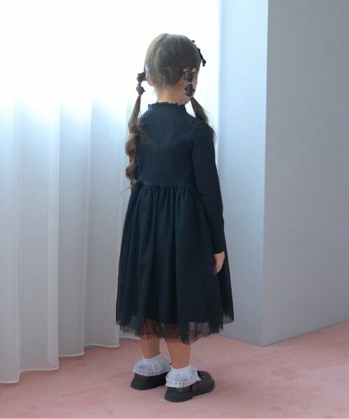 Lycee mine / リセマイン ミニ丈・ひざ丈ワンピース | チュールドッキングワンピース | 詳細4